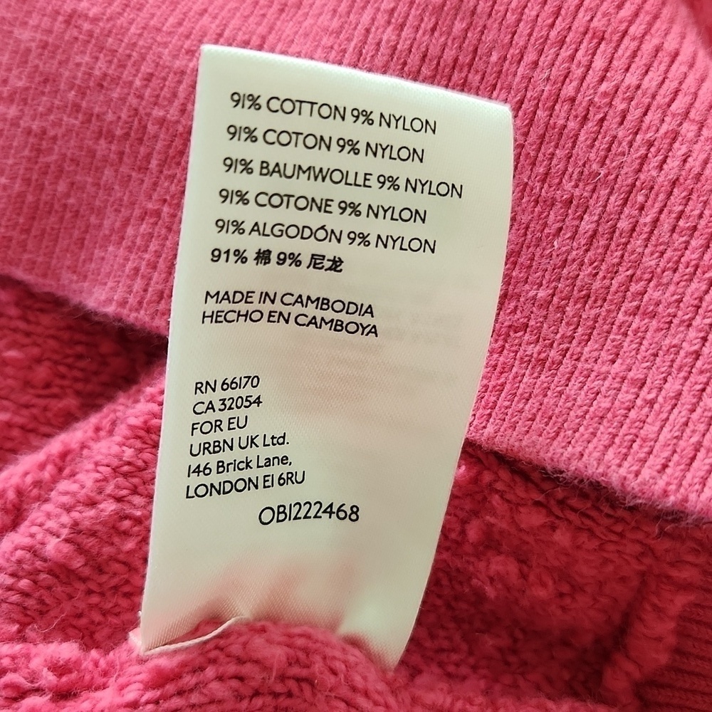 Free People Found My Friend Pink Boucle Pullover XS - Picture 8 of 10